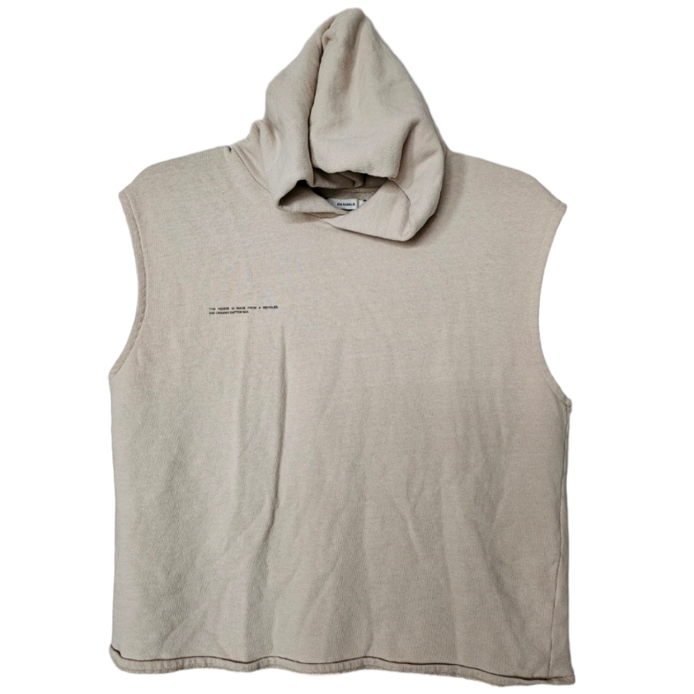 Pangaia‎ Organic Recycle Cotton Sleeveless Hoodie   Size Medium